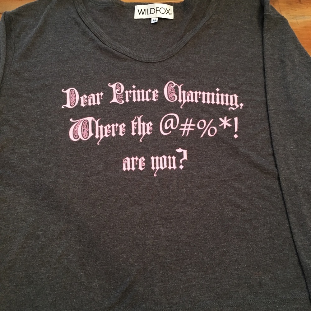 Wildfox Prince Charming top